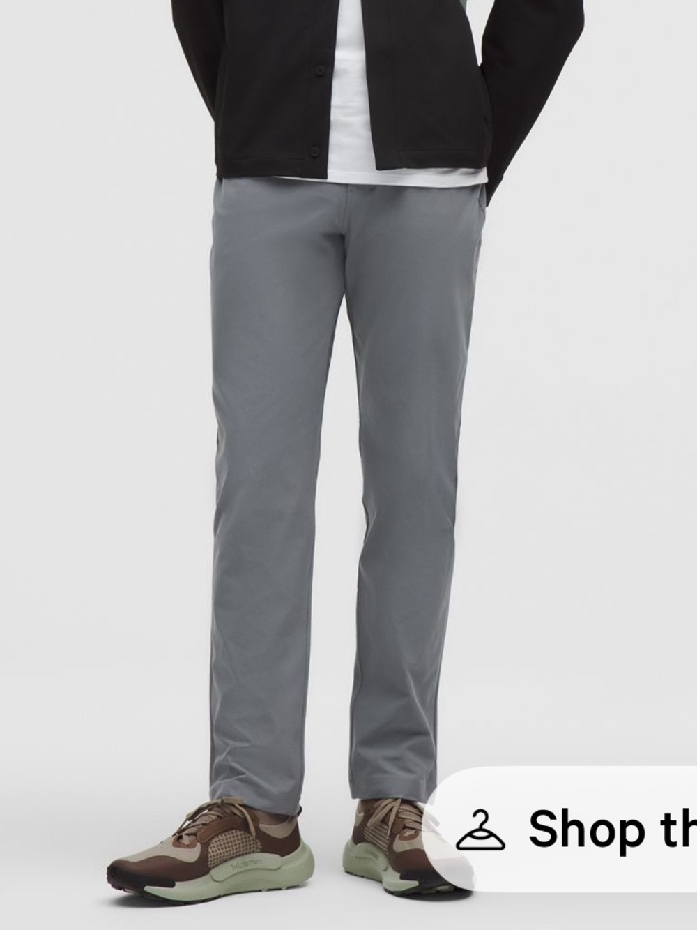 Lululemon men’s ABC Classic-Fit Five Pocket Pant, 28 x 34